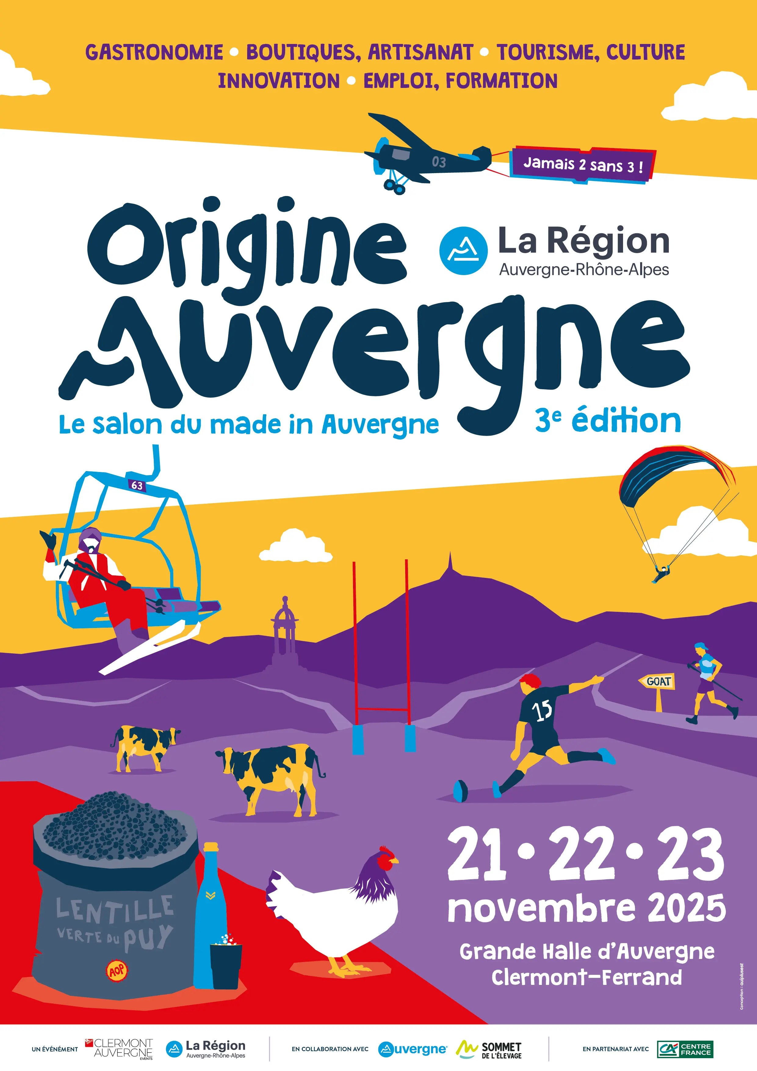 Affiche Origine Auvergne 2025