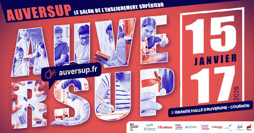 Salon AUVERSUP Clermont-Ferrand 2026 - Grande Halle d'Auvergne